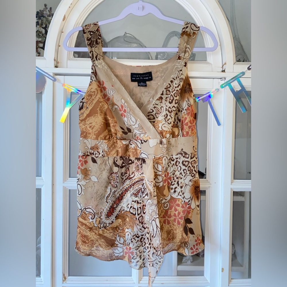 Cottagecore Paisley Top